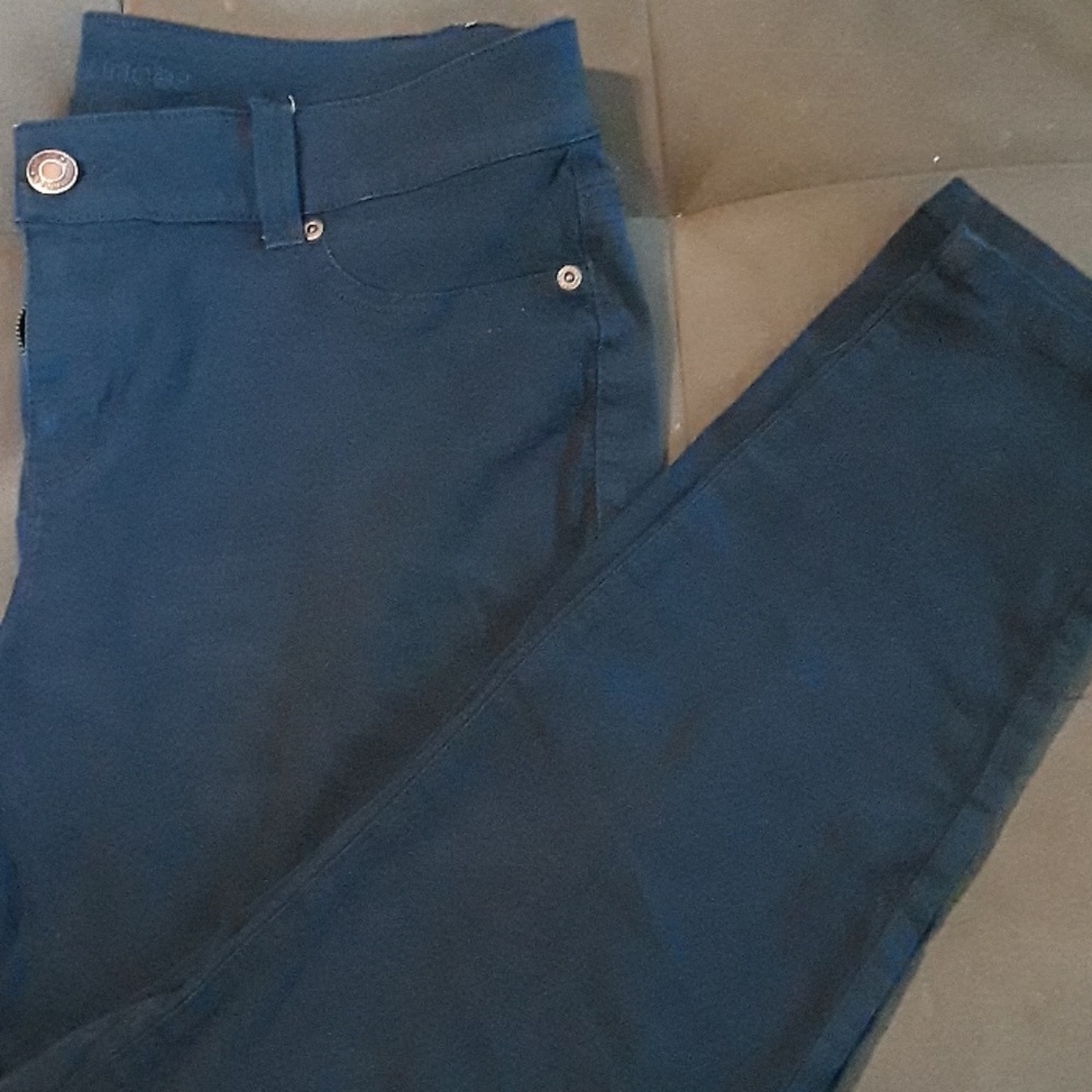 Jeggings, navy blue